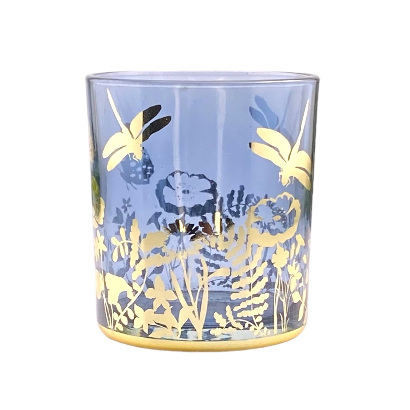 Formano Teelichthalter Blau Gold