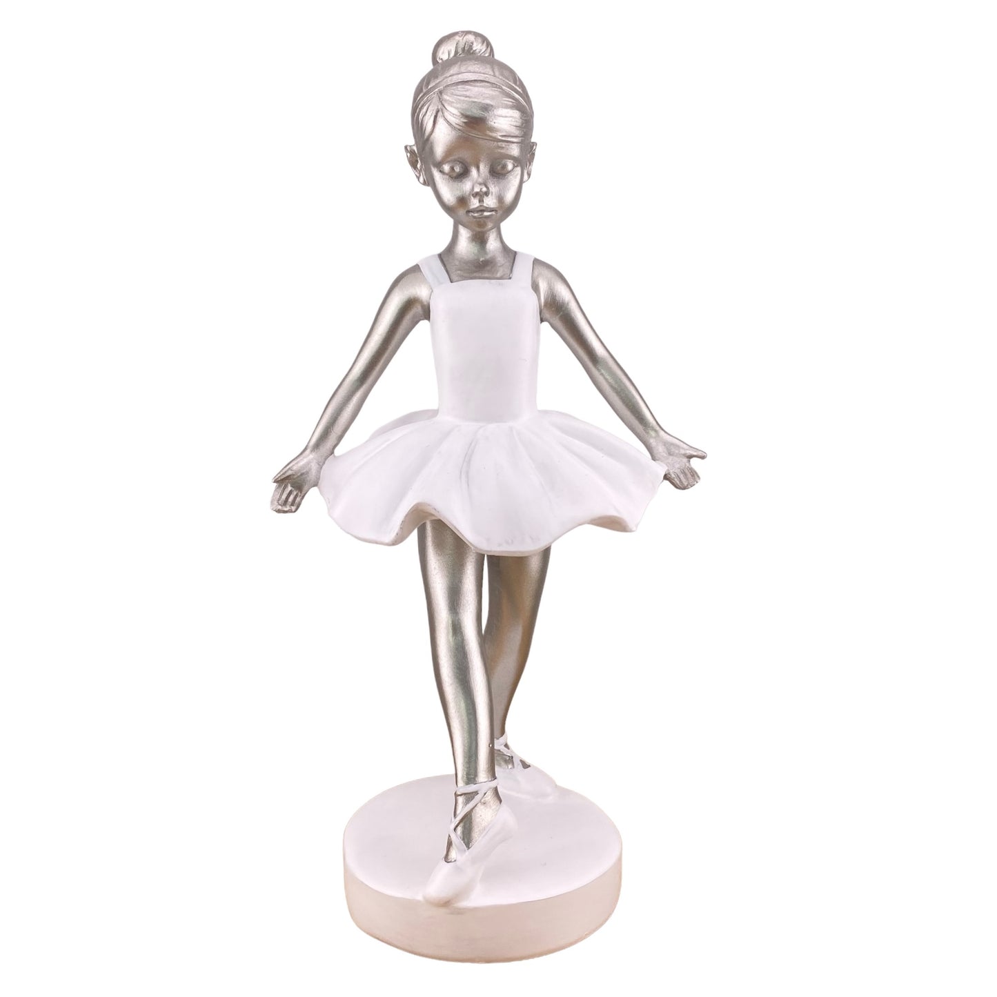 Formano Moderne Deko-Figur Ballerina Silber