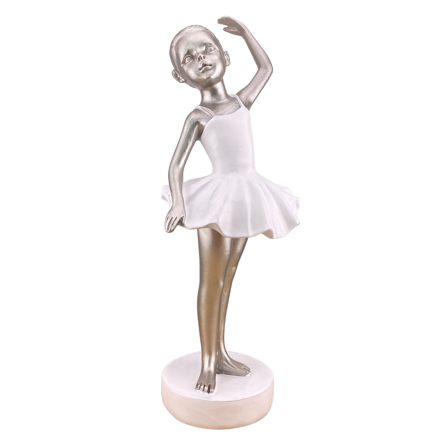 Formano Moderne Deko-Figur Ballerina Silber