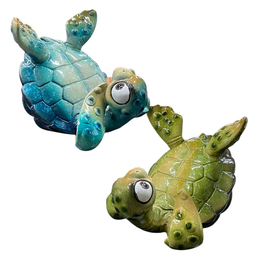 ONEST 10 Kunststoff-Schildkröten-Figuren – Handbemalt, PVC, Meeresschildkröten, Für Partygeschenke, Deko & Kuchen Topper ONEST 10 Kunststoff-Schildkröten-Figuren – Handbemalt, PVC, Meeresschildkröten, Für Partygeschenke, Deko & Kuchen Topper