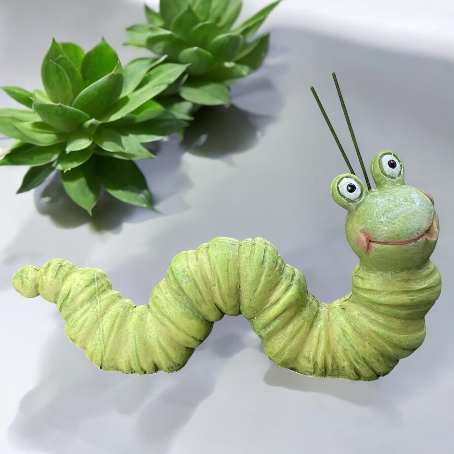 Formano Deko Raupe Grün 10 cm 15 cm