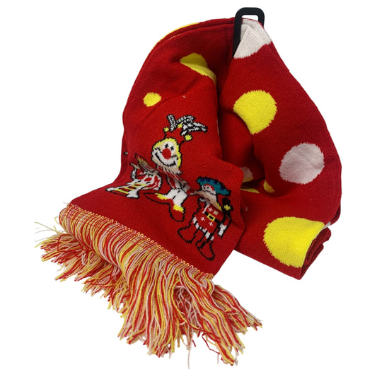 Schmitzens Clowns Dreigestirn Sessions und Veedels Schal Stoff gewebt