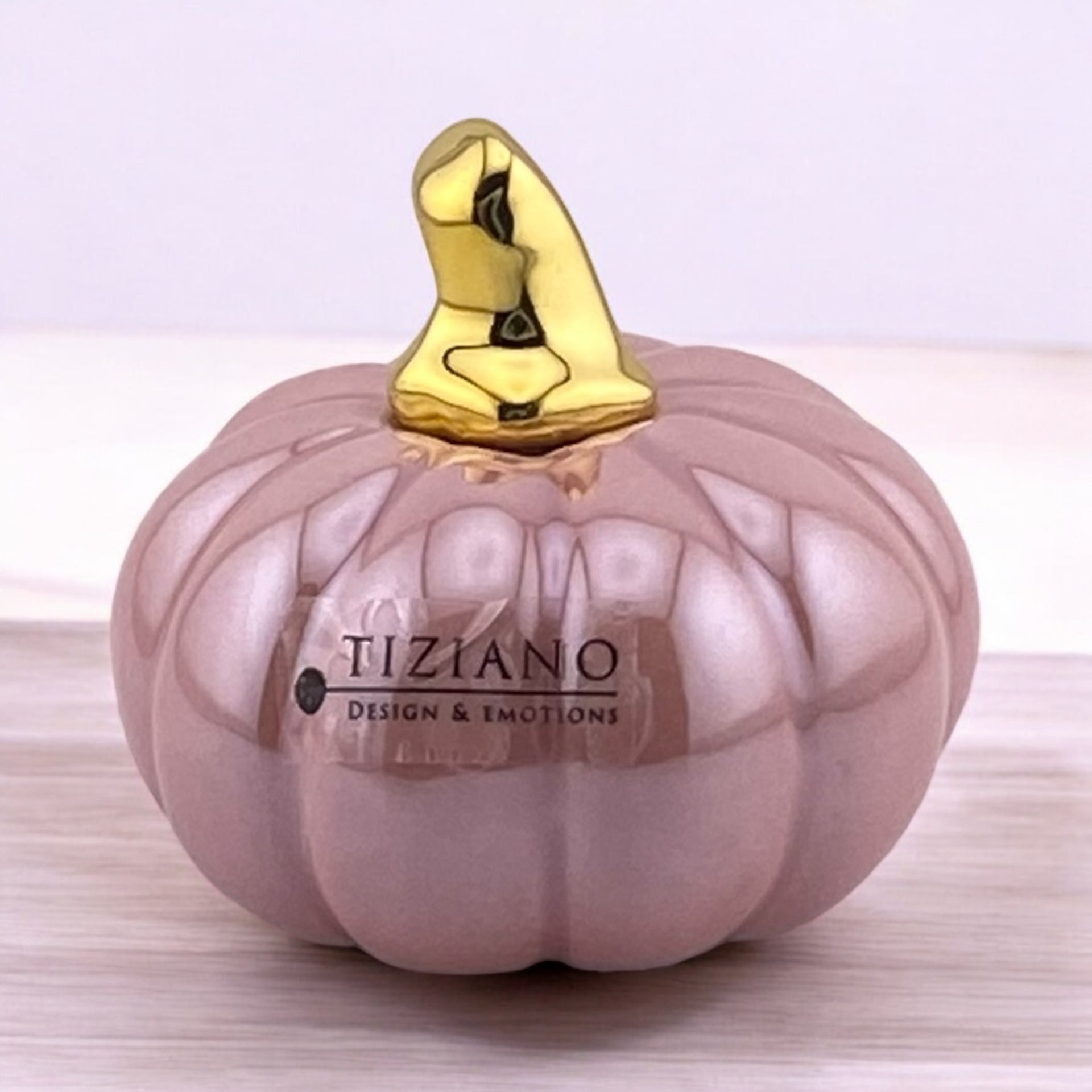 kürbis künstlich deko Tiziano Deko Keramik Kürbis Deko Boglia Lila Rosa 6 cm 8 cm – Funkelherz