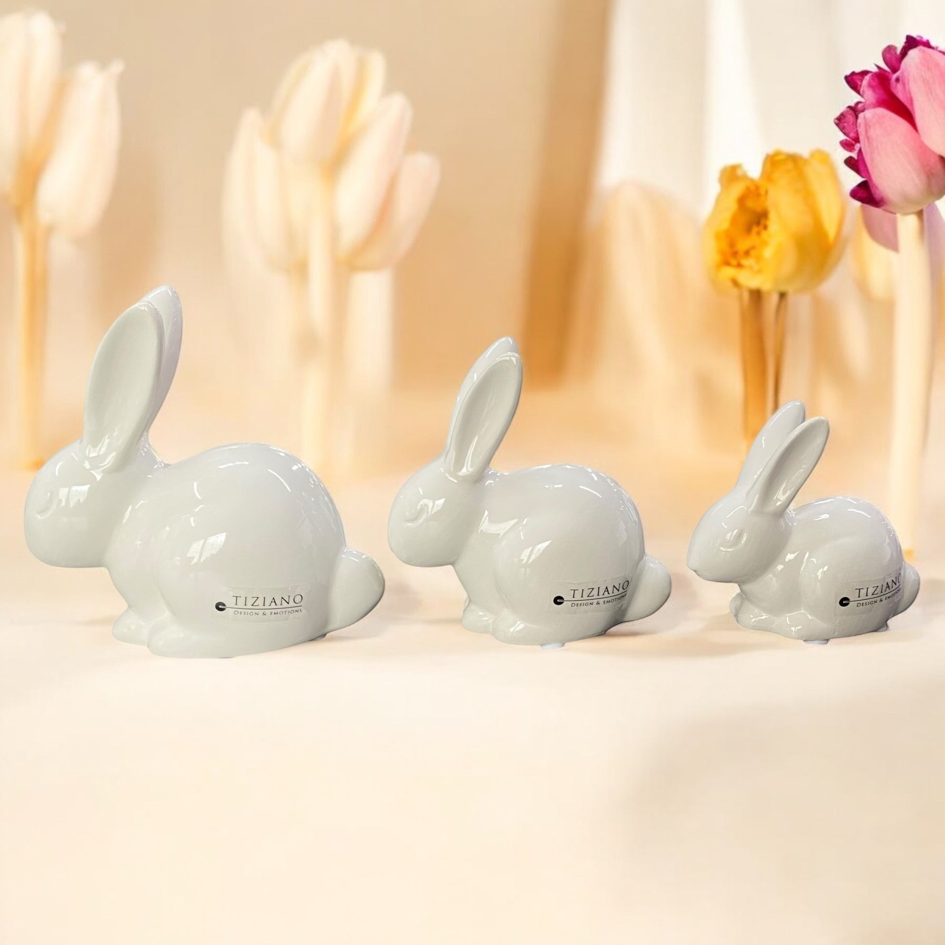 Tiziano Deko Keramik Hase Nelli 8 cm 10 cm 12 cm kaufen – Funkelherz