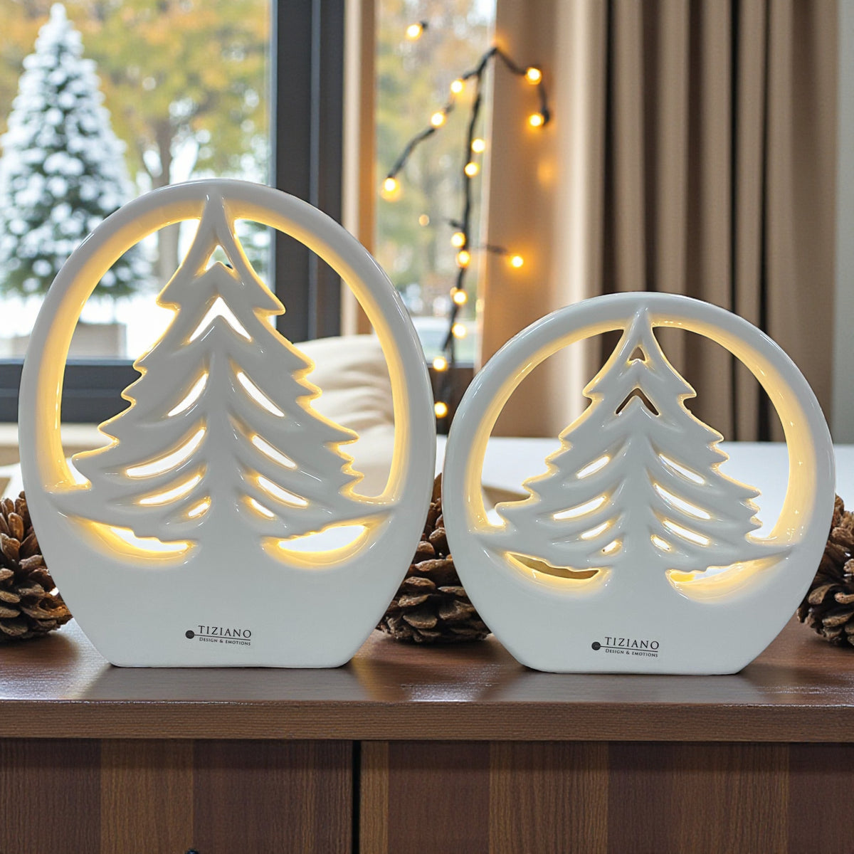 Tiziano LED Tannenbaum Joya in Ring kaufen – Funkelherz