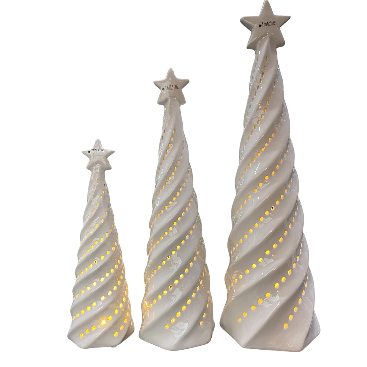 Tiziano LED Keramik Weihnachtsbaum günstig kaufen! – Funkelherz