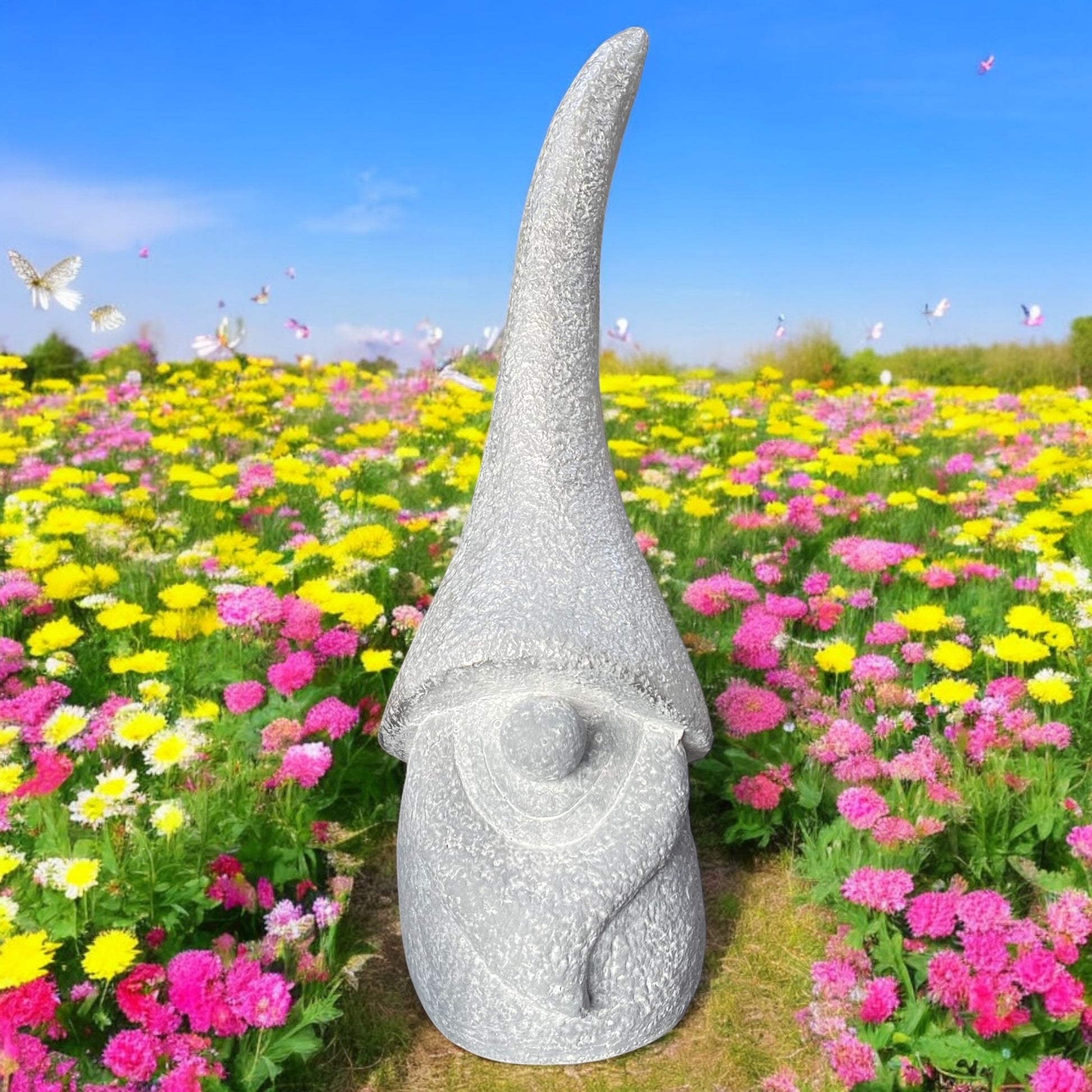 Großer Deko Zwerg 74 cm für Garten aus Resin von Tiziano in modernem Design im Ambiente